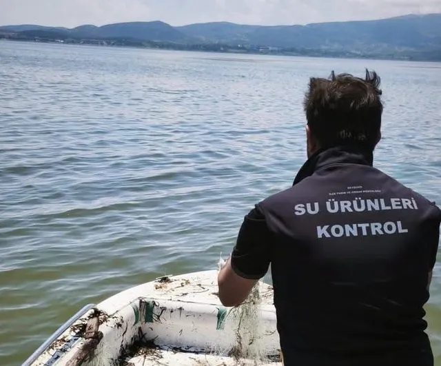 Beyşehir Gölü'nde kaçak avcılığa karşı denetimler yoğunlaştı