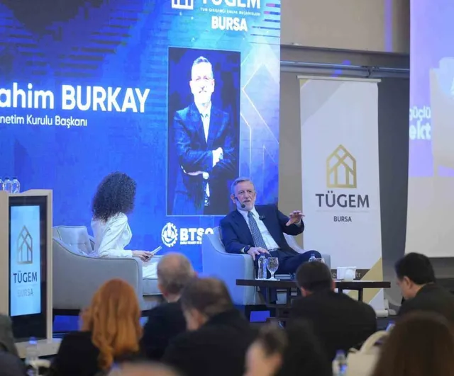 BTSO Başkanı Burkay, TÜGEM Bursa ile Gayrimenkulde Mekânsal Planlama ve 2030 Vizyonunu Paylaştı