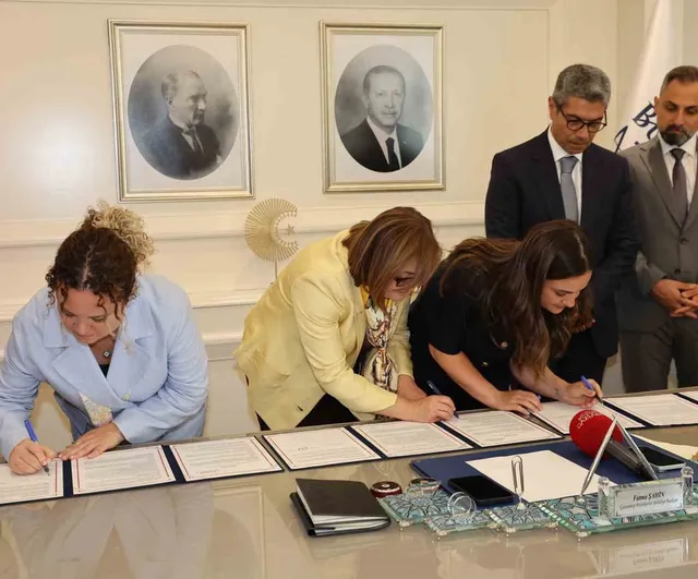 Büyükşehir ve Yücel ailesi Tadım destekli GASMEK binası için protokol imzaladı