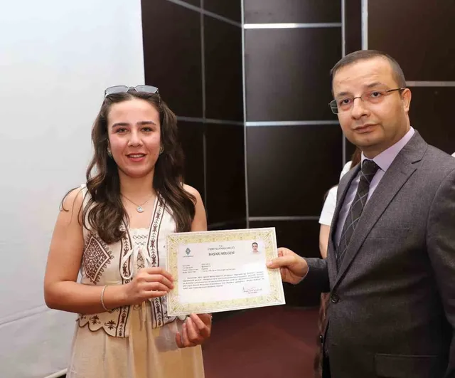 Cizre’de eğitimde iyi örnekler projesi ödül töreni
