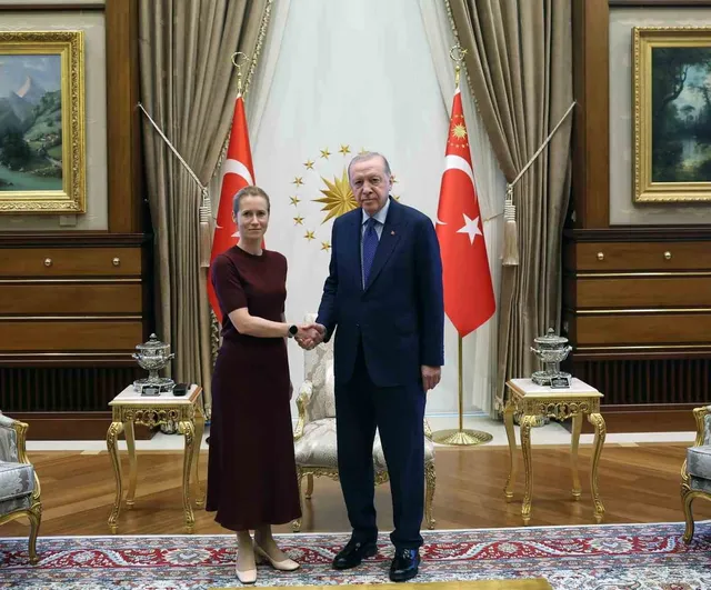 Cumhurbaşkanı Erdoğan, AB temsilcilerini kabul etti