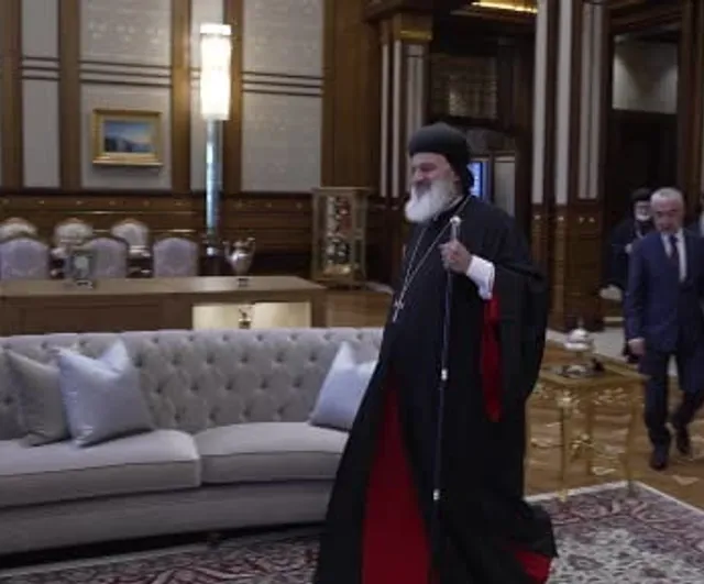 Cumhurbaşkanı Erdoğan, Mor İgnatius II. Efram Kerim ve beraberindeki heyeti kabul etti