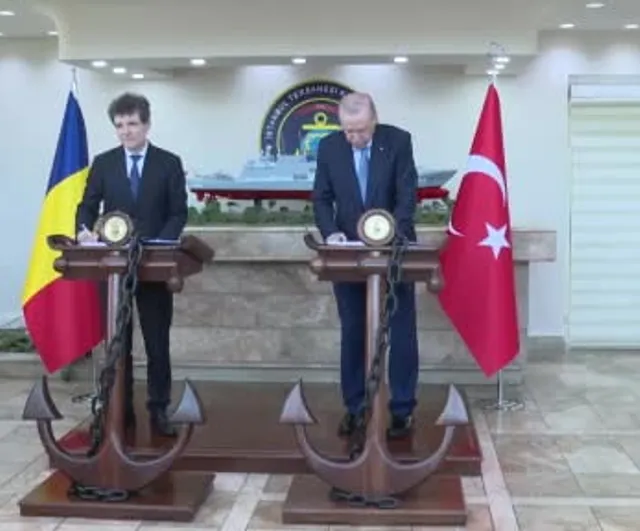 Cumhurbaşkanı Erdoğan, Romanya cumhurbaşkanı Dan ile görüştü