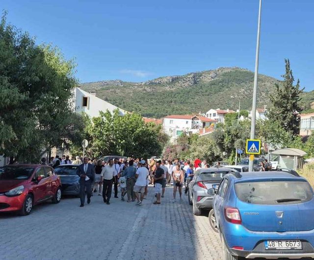 Datça'da LGS maratonunda manzara değişmedi