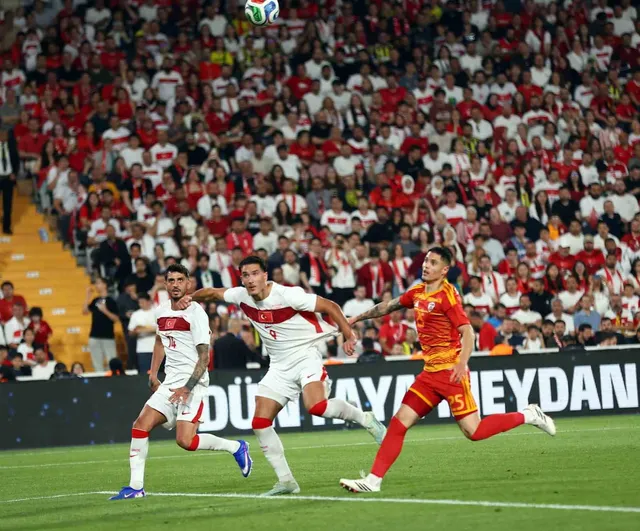 Deniz Gül, A Milli Takım’da ikinci golünü Kuzey Makedonya karşısında attı