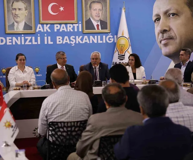 Denizli AK Parti’de vefa zirvesi