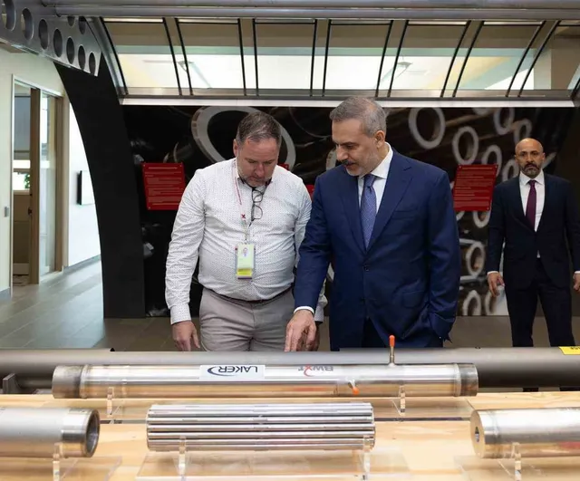 Dışişleri bakanı Hakan Fidan’dan Kanada’da Darlington Nükleer Tesisi ziyareti