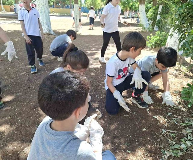 Doğa dostu GKV’li miniklerden tabiata dokunuş