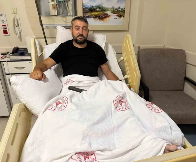 Doğum günü pastasıyla aracına yürürken silahlı saldırıya uğradı