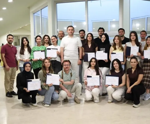 DPÜ’de Türkiye İş Kurumu öğrencilerine teşekkür belgesi takdim edildi