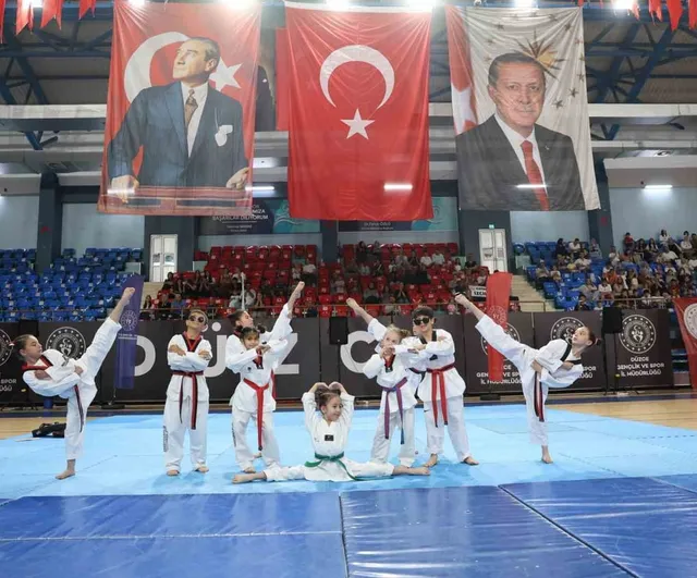 Düzce'de yaz spor okulları başladı