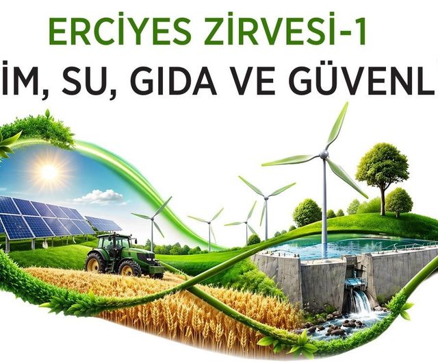 Erciyes Zirve-1 Kayseri'de: İklim, Su, Gıda ve Güvenlik Odaklı Sürdürülebilirlik Zirvesi