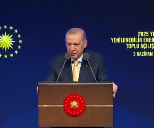Erdoğan, 2025 Yenilenebilir Enerji Yatırımları Toplu Açılış Töreni'nde ana muhalefeti eleştirdi
