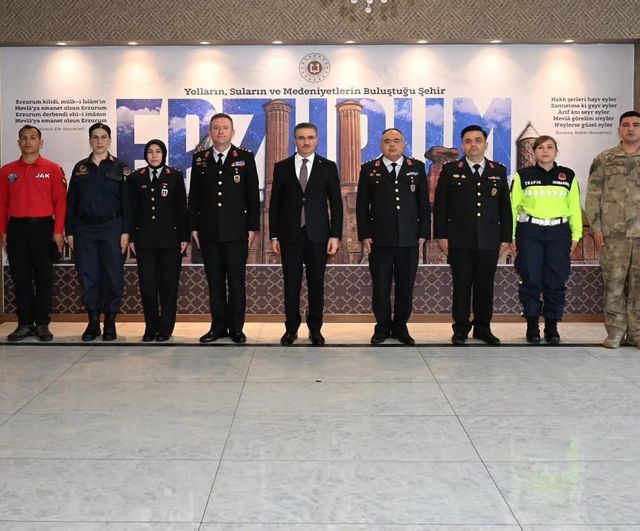 Erzurum valisi Aydın Baruş'tan Jandarma Teşkilatının 187. kuruluş yıldönümü mesajı