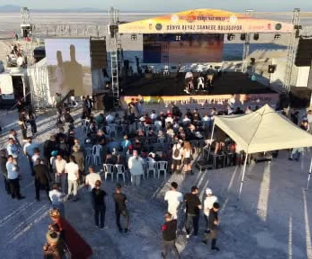 Eskil Tuz Gölü uluslararası kültür festivali 25 ülkenin büyükelçilerinin katılımıyla başladı