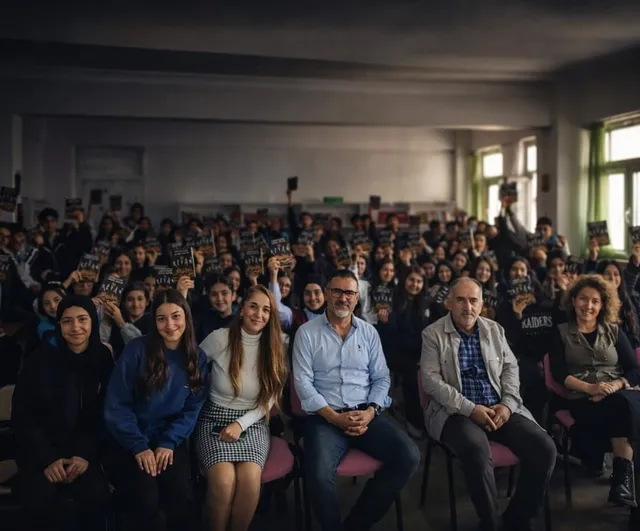 eTwinning Projesi 'Okulumun Kalbi Kütüphanem' 8 Ayda Tamamlandı