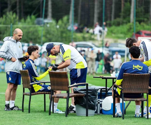 Fenerbahçe oyuncuları laktat testinden geçti