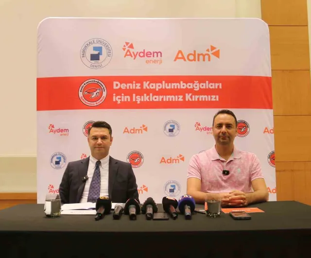 Fethiye'de deniz kaplumbağaları için ADM Elektrik ile kırmızı ışık uygulaması