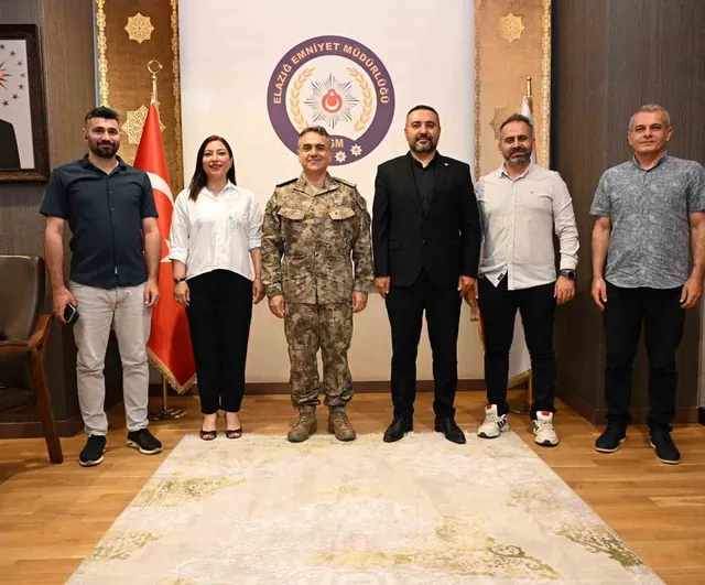 FHGC'den Elazığ emniyet müdürü Aydın Karan'a ziyaret