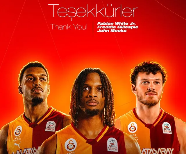 Galatasaray erkek basketbol takımı üç oyuncuyla yollarını ayırdı