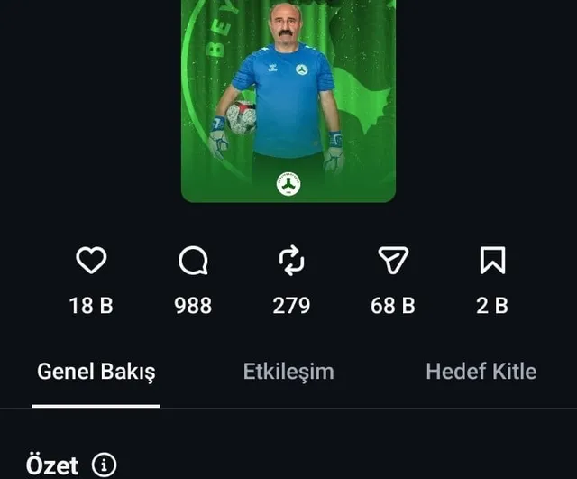 Gebze Beylikbağı Spor'un kaleci antrenörü duyurusu sosyal medyada oyuncu transferi sanıldı