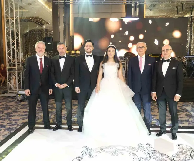 Görkemli düğünle mutluluğa 'evet' dediler