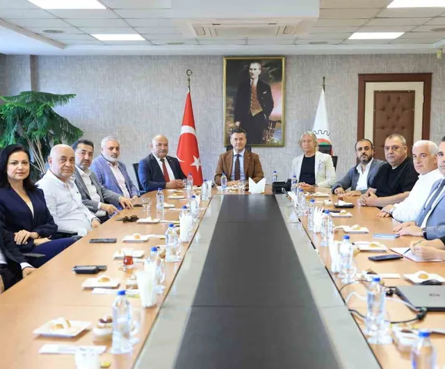 Halep heyeti Mersinli sanayicilere yatırım daveti