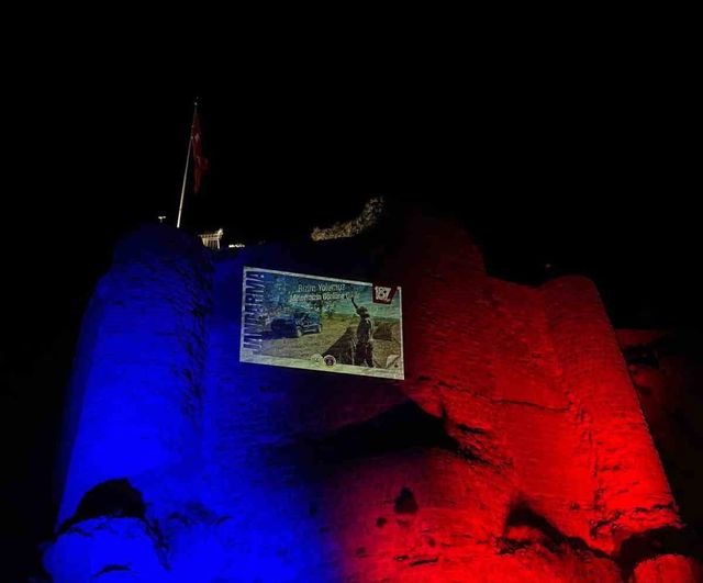 Harput'ta jandarmadan 187’nci yıl gösterisi