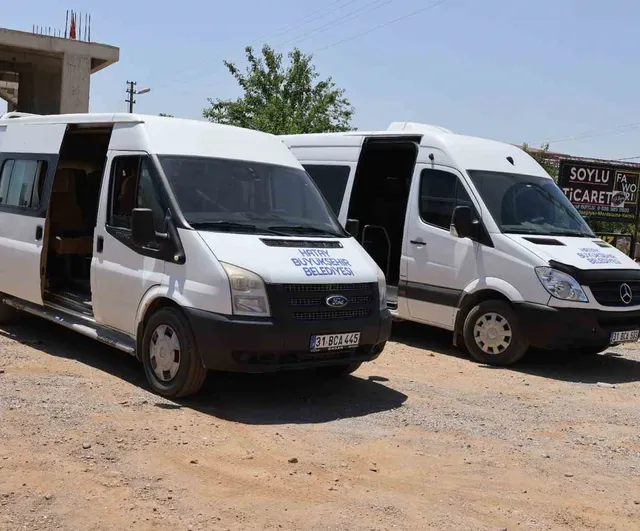 Hassa’da 25 mahalle toplu ulaşıma kavuştu