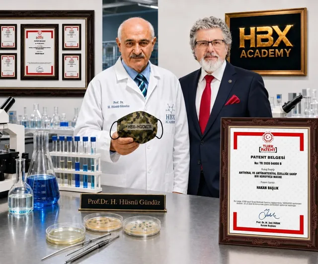 HBX Academy antiviral ve antibakteriyel özellikli koruyucu maske patentini aldı