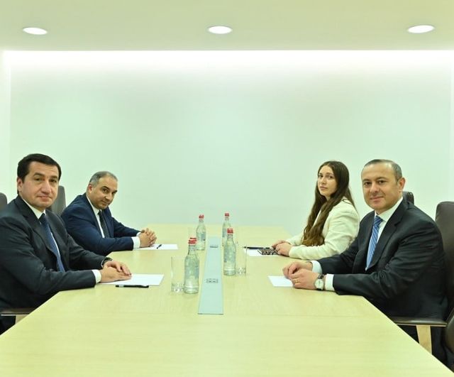 Hikmet Hacıyev ile Armen Grigoryan Dilican'da görüştü