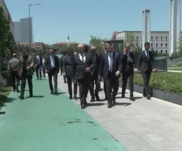 İçişleri bakanı Mustafa Çiftçi, Filistin içişleri bakanı Ziyad Hab El-Rih ile görüştü