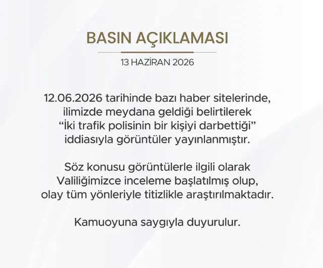 Iğdır valiliği darp iddiasına ilişkin soruşturma başlattı