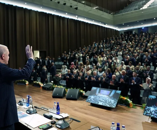 İl başkanı Yıldırım 180'inci genişletilmiş il başkanları toplantısına katıldı
