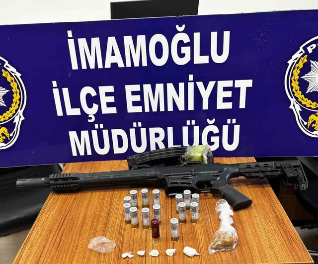 İmamoğlu'nda 'Fedai' lakaplı uyuşturucu satıcısı yakalandı