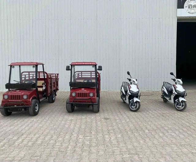 İnönü Belediyesi filosuna dört yeni elektrikli araç eklendi