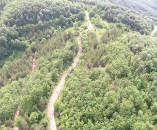 İstiklal Yolu Yürüyüşü İnebolu-Kastamonu güzergahında ikinci gününde