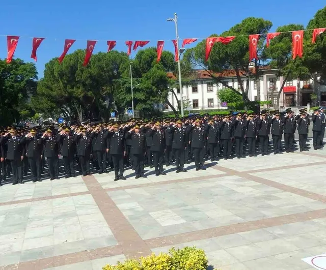 Jandarma'nın 187. kuruluş yıl dönümü Muğla'da törenle kutlandı