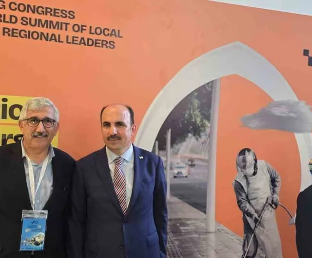 Kahta belediye başkanı Hallaç, UCLG Dünya Kongresi'ne katıldı
