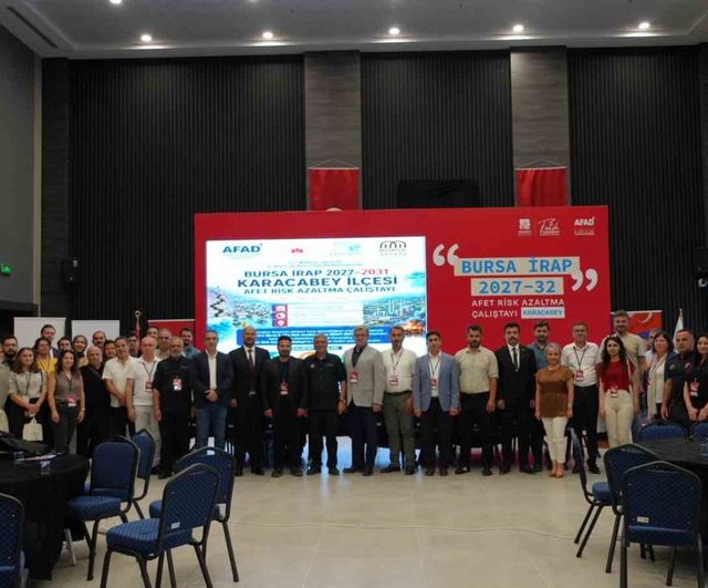 Karacabey’de afet risk azaltma çalıştayı ile yol haritası belirlendi