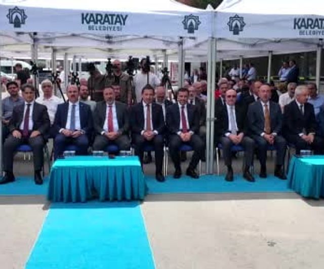 Karatay'da 231 milyon liralık halk ekmek ve glütensiz üretim tesisi açıldı