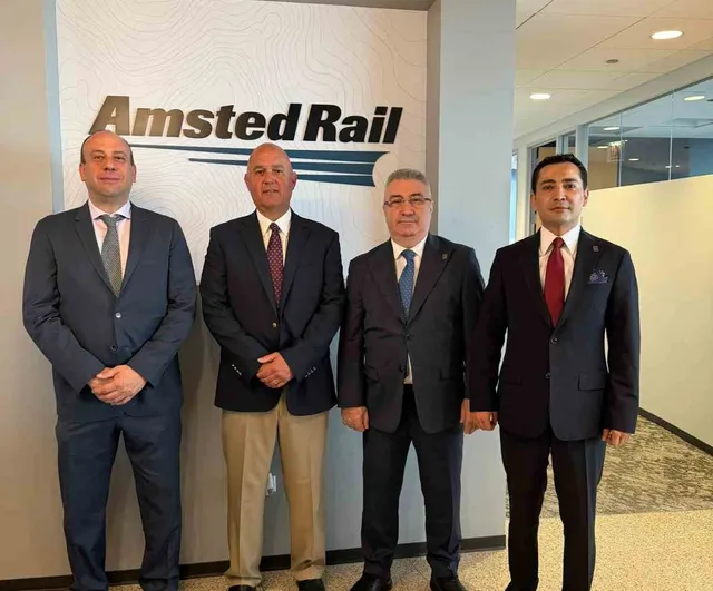 KARDEMİR ile Amsted Rail arasında stratejik iş birliği: ray ve teker ihracatı hedefleniyor