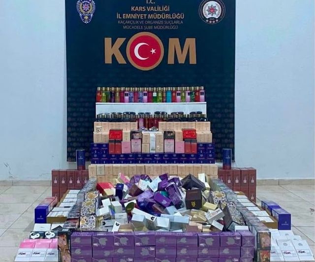 Kars'ta 5 milyon 250 bin lira değerinde gümrük kaçağı ürün ele geçirildi