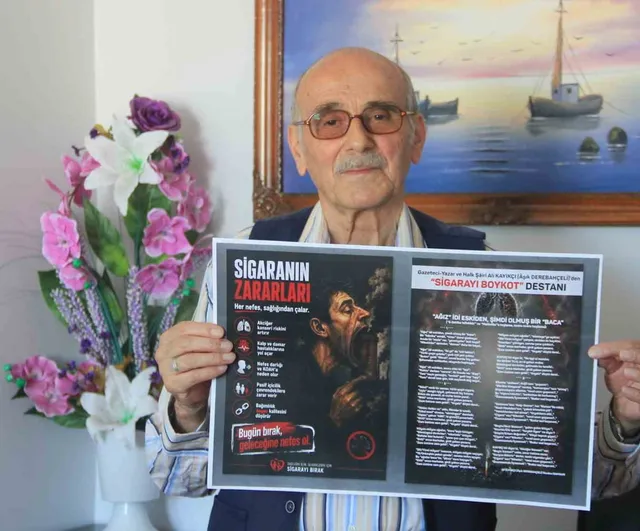 Kayıkçı’dan sigaraya karşı mısra mısra savaş: sigarayı boykot destanı
