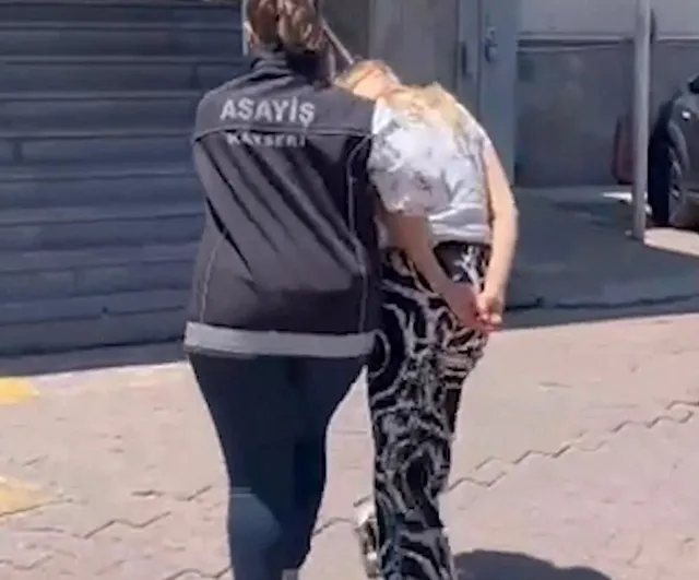 Kayseri'de 22 yıl 8 ay kesinleşmiş hapis cezası bulunan kadın yakalandı