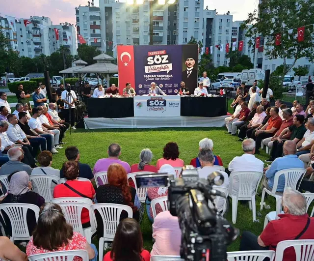 Kepez’de "Söz Vatandaşta" buluşmasının ikincisi düzenlendi