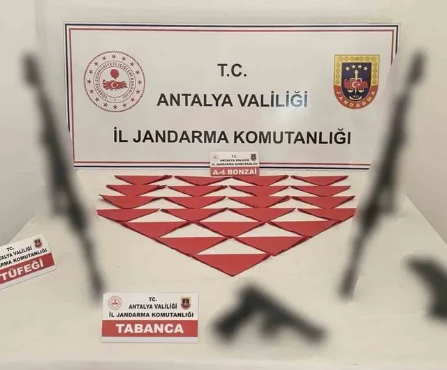 Kepez’de uyuşturucu ve ruhsatsız silah operasyonu: 2 gözaltı