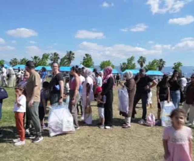 Kocaeli'de babalar çocuklarıyla Babalar Günü'nde bir araya geldi