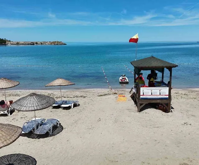 Kocaeli'nin 9 mavi bayraklı plajı yaz sezonuna hazır