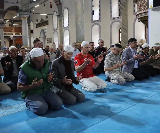 Kütahya'da Jandarma Haftası'nda şehitler için mevlid programı düzenlendi